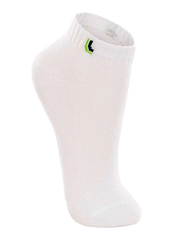 Lupo - Kit 12 pares de Meias Infantil Cano Curto Lupo 2725-089 Branco 2
