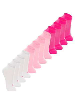 Kit 12 pares de Meias Infantil Cano Curto Lupo 2725-089 - LUPO