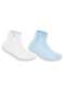 Lupo - Kit 2 pares de Meias Bebê Cano Médio Lupo 2025-088 0900-Branco - variação: 0901-Branco-Azul