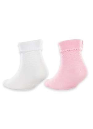 Kit 2 pares de Meias Bebê Cano Médio Lupo 2035-088 - LUPO