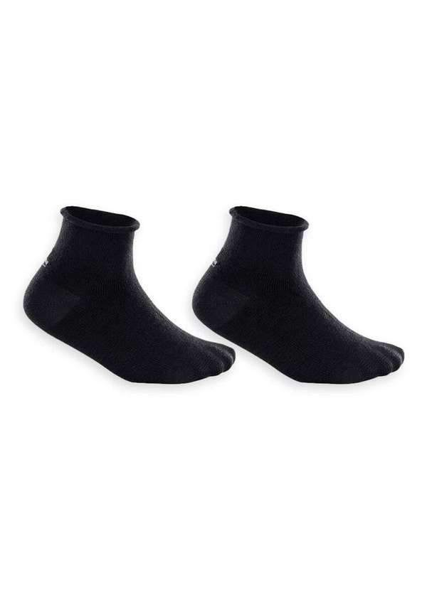 Lupo - Kit 2 pares de Meias Bebê sem Punho Lupo 2051-088 0902-Preto