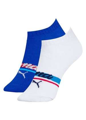 Kit 2 pares de Meias Infantil Cano Curto Puma 2755-002/001 - PUMA