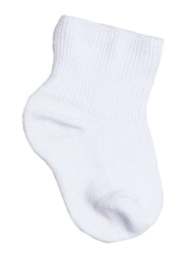 Lupo - Kit 3 pares de Meias Bebê Cano Médio Lupo 2002-002 Branco-Cinza 2