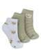 Trifil - Kit 3 pares de Meias Bebê Cano Médio Trifil 1003 0912-Branco-Caqui - variação: 0912-Branco-Caqui