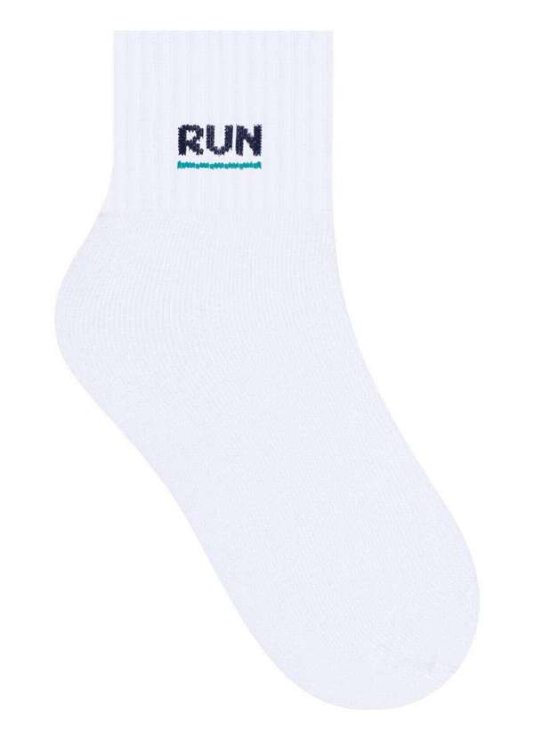 Selene - Kit 3 pares de Meias Esportiva Cano Curto Selene 5061-001 996-Branco 2