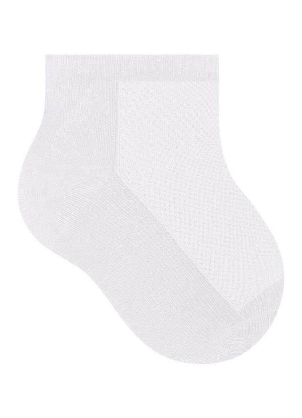 Selene - Kit 3 pares de Meias Bebê Cano Curto Selene 1940-001 999-Branco-Cinza-Mescla-Preto 2