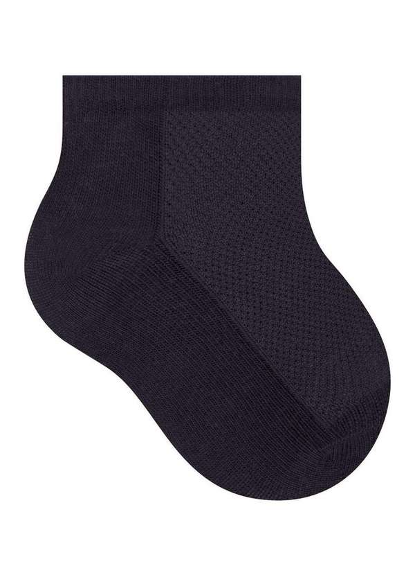 Selene - Kit 3 pares de Meias Bebê Cano Curto Selene 1940-001 999-Branco-Cinza-Mescla-Preto 4