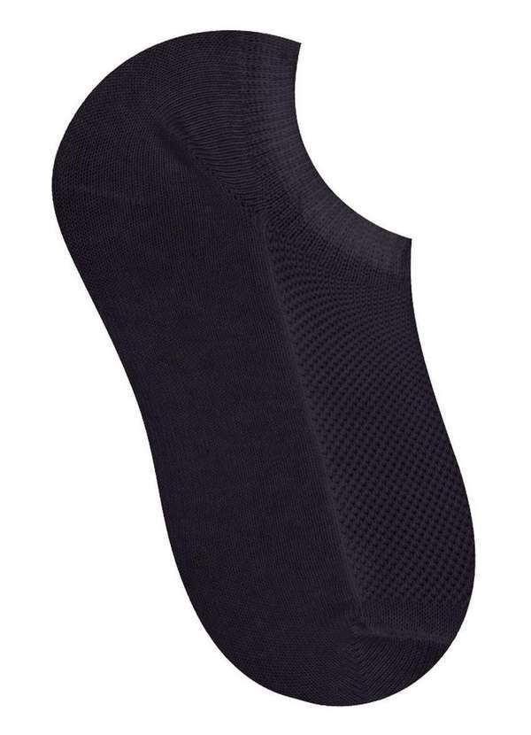 Selene - Kit 3 pares de Meias Infantil Invisível Selene 2930-001 998-Preto 2