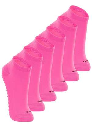 Kit 6 pares de Meias Infantil Antiderrapante Lupo 2911-003 - LUPO