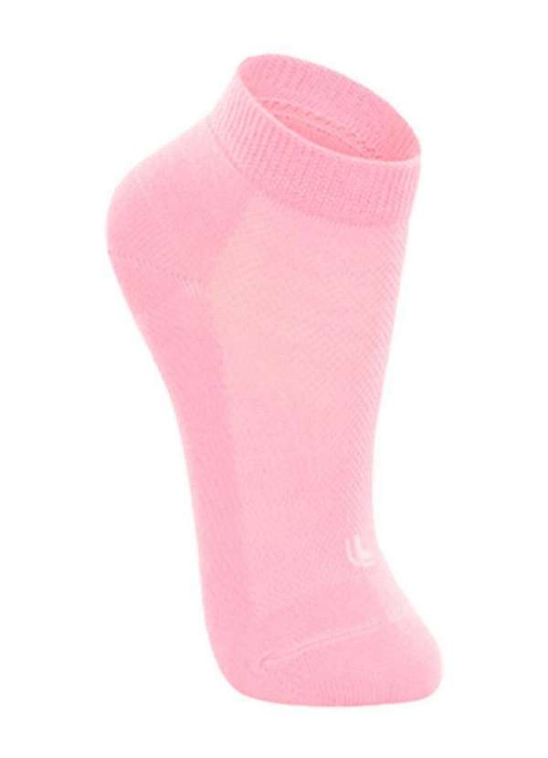 Lupo - Kit 6 pares de Meias Infantil Cano Curto Lupo 2725-089 Branco-Rosa-Pink
