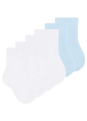 Kit 6 pares de Meias Infantil Cano Médio Selene 1355-001 - SELENE