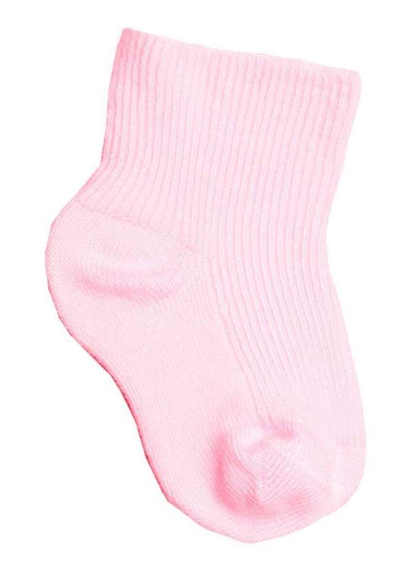 Lupo - Kit 9 pares de Meias Bebê Cano Médio Lupo 2002-002 Cinza-Rosa 3