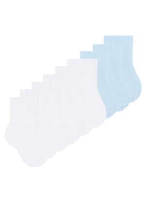 Kit 9 pares de Meias Infantil Cano Médio Selene 1355-001 - SELENE