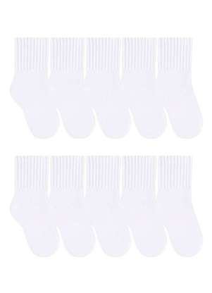 Kit 10 pares de Meias Infantil Cano Longo Selene 2040-370 - SELENE
