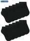 Selene - Kit 12 pares de Meias Infantis Cano Curto Selene 2070-273 Preto - variação: Preto