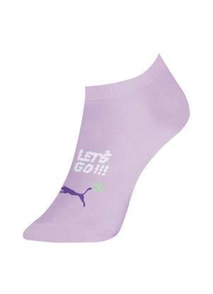Kit 2 pares de Meias Infantil Invisível Puma 2760-001 - PUMA