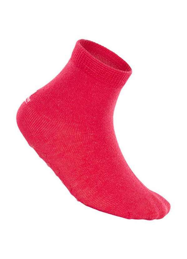 Lupo - Kit 3 pares de Meias Bebê Antiderrapante Lupo 2041-032 Cinza-Rosa 3