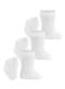 Trifil - Kit 3 pares de Meias Bebê Cano Médio Trifil 6023 0001-Branco - variação: 0001-Branco