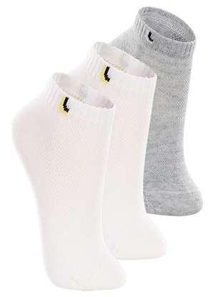 Kit 3 pares de Meias Infantil Cano Curto Lupo 2725-005 - LUPO