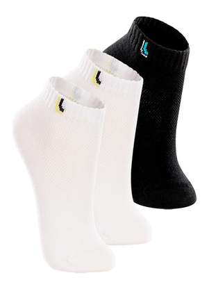 Kit 3 pares de Meias Infantil Cano Curto Lupo 2725-005 - LUPO