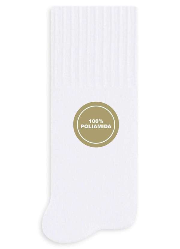 Selene - Kit 3 pares de Meias Infantil Cano Longo Selene 5010-002 Branco 2