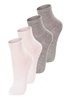 Kit com 4 pares de Meias Infantil Cano Médio Lupo 2727-088 - LUPO