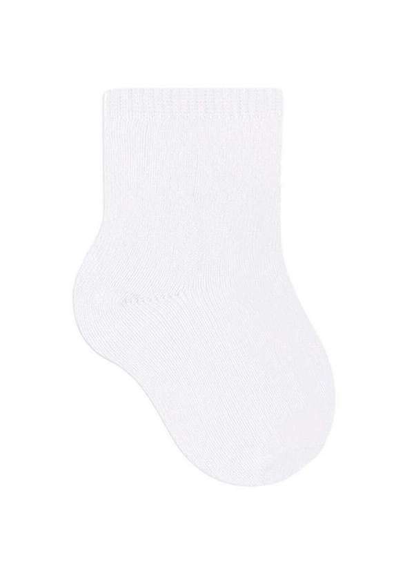 Selene - Kit 6 pares de Meias Bebê Cano Curto Selene 1320-001 Branco 2