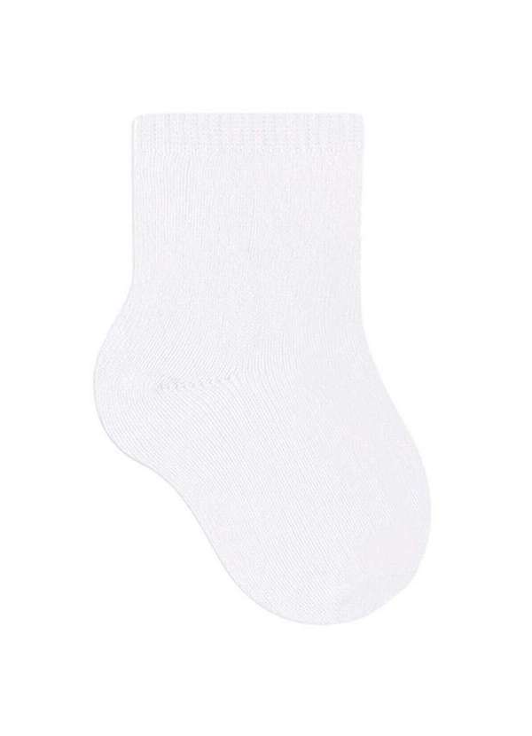 Selene - Kit 6 pares de Meias Bebê Cano Curto Selene 1320-001 Branco-Azul 2