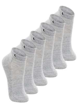 Kit 6 pares de Meias Infantil Cano Curto Lupo 2725-005 - LUPO