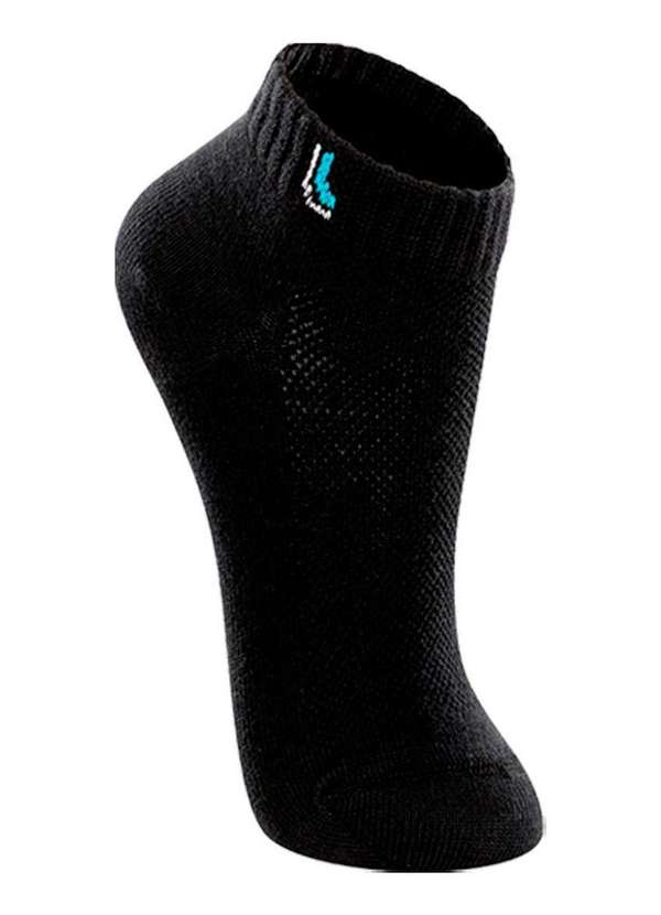 Lupo - Kit 6 pares de Meias Infantil Cano Curto Lupo 2725-005 Preto-Cinza 2
