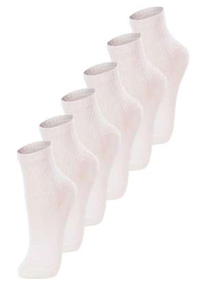 Kit com 6 pares de Meias Infantil Cano Médio Lupo 2727-088 - LUPO