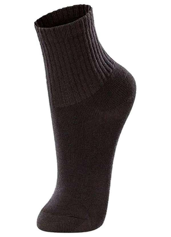 Lupo - Kit com 6 pares de Meias Infantil Cano Médio Lupo 2727-088 Preto-Mescla-Areia 2