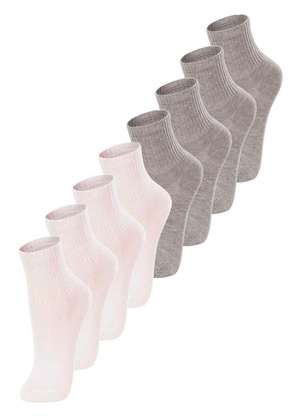 Kit com 8 pares de Meias Infantil Cano Médio Lupo 2727-088 - LUPO