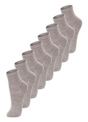 Kit com 8 pares de Meias Infantil Cano Médio Lupo 2727-088 - LUPO