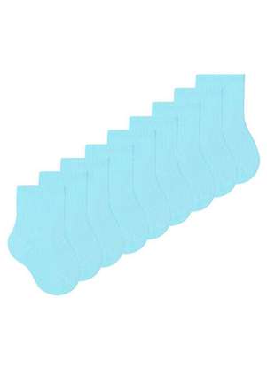 Kit 9 pares de Meias Bebê Cano Curto Selene 1320-001 - SELENE