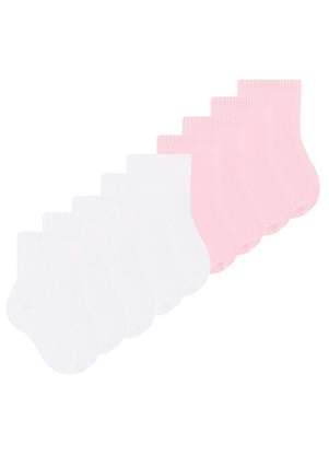 Kit 9 pares de Meias Bebê Cano Curto Selene 1320-001 - SELENE