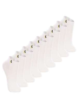 Kit 9 pares de Meias Infantil Cano Curto Lupo 2725-005 - LUPO