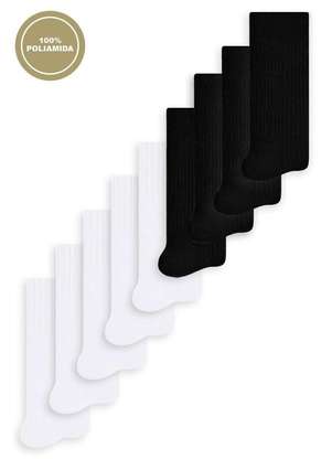 Kit 9 pares de Meias Infantil Cano Longo Selene 5010-002 - SELENE