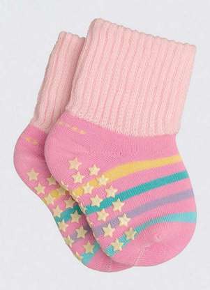 Meia Bebê Antiderrapante Lupo 2058-023 - LUPO