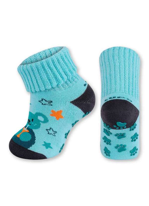 Lupo - Meia Bebê Antiderrapante Lupo 2058-025 4290-Verde