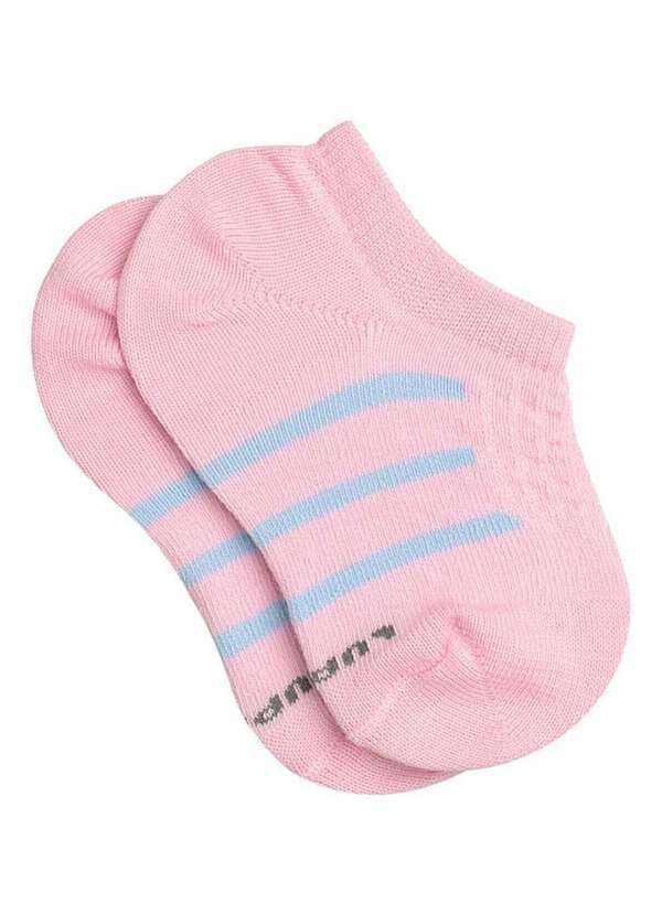 Lupo - Meia Bebê Invisível Lupo 2127-003 5090-Rosa