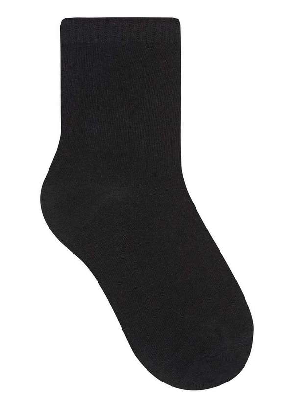 Selene - Meia Infantil Cano Longo Selene 5055-001 550-Preto