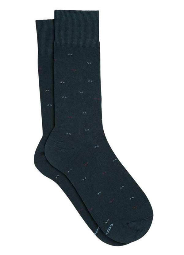 Lupo - Meia Casual Lupo 1211-019 2800-Marinho
