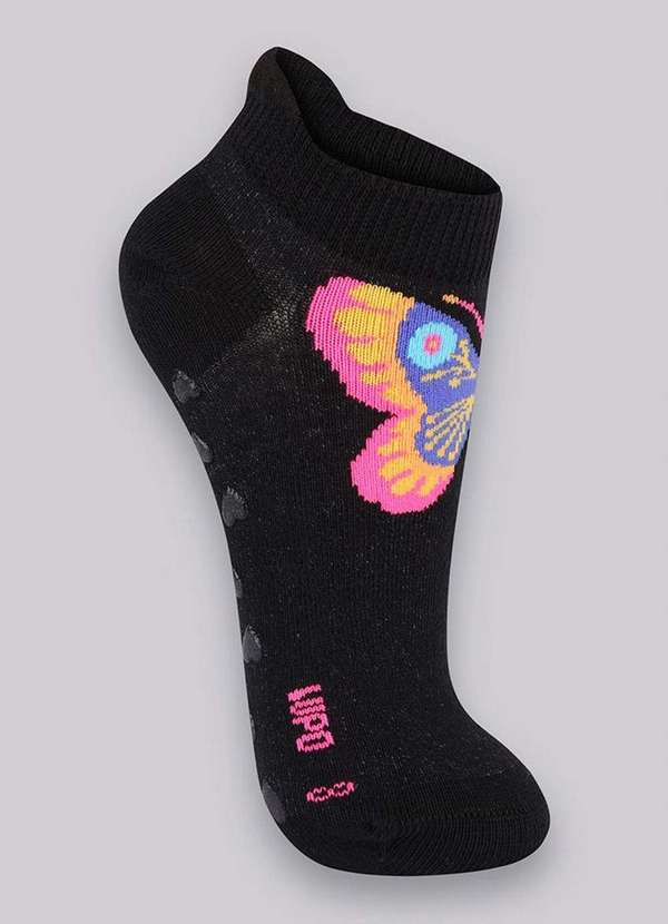 Lupo - Meia Infantil Antiderrapante Lupo 2910-021 9990-Preto