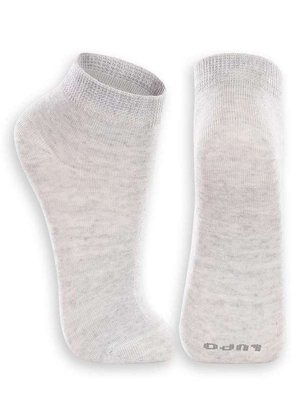 Lupo - Meia Infantil Cano Curto Lupo 2835-005 8020-Cinza