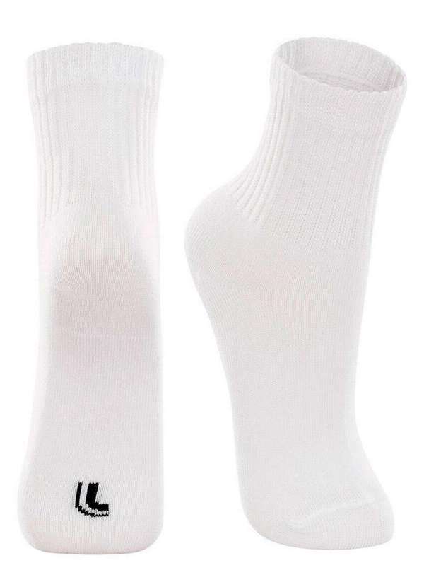 Lupo - Meia Infantil Cano Longo Lupo 2727-009 1120-Branca