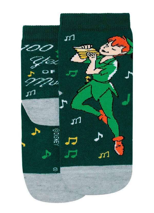 Disney - Meia Infantil Cano Médio Disney Lupo 2300-265 4780-Verde