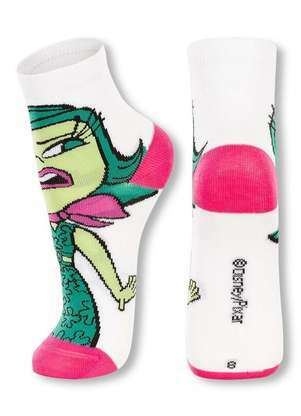 Disney - Meia Infantil Cano Médio Divertidamente 2403-002 - DISNEY