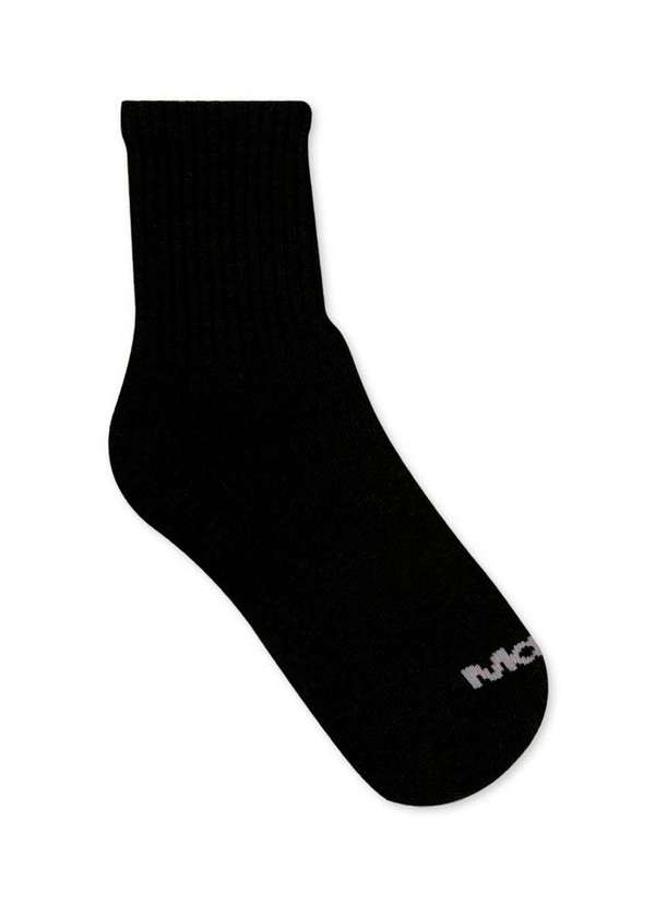 Mash - Meia Infantil Cano Médio Mash 212.13 Pt00-Preto