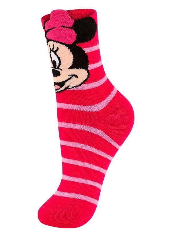 Disney - Meia Infantil Cano Médio Mickey Lupo 2394-008 5350-Candy